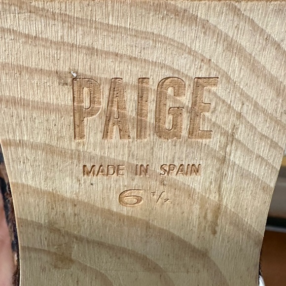 🌸PAIGE🌸 Jules Genuine Calf Hair Mule Size: 6 - Picture 12 of 13